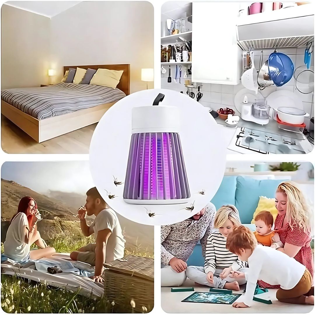 Lampe Répulsive LED – Dites adieu aux moustiques