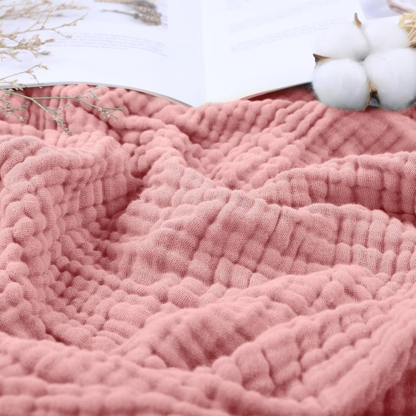 Plaid Coton Doux – Léger, naturel et ultra-confortable
