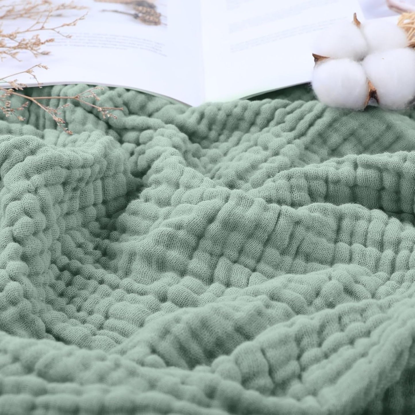 Plaid Coton Doux – Léger, naturel et ultra-confortable