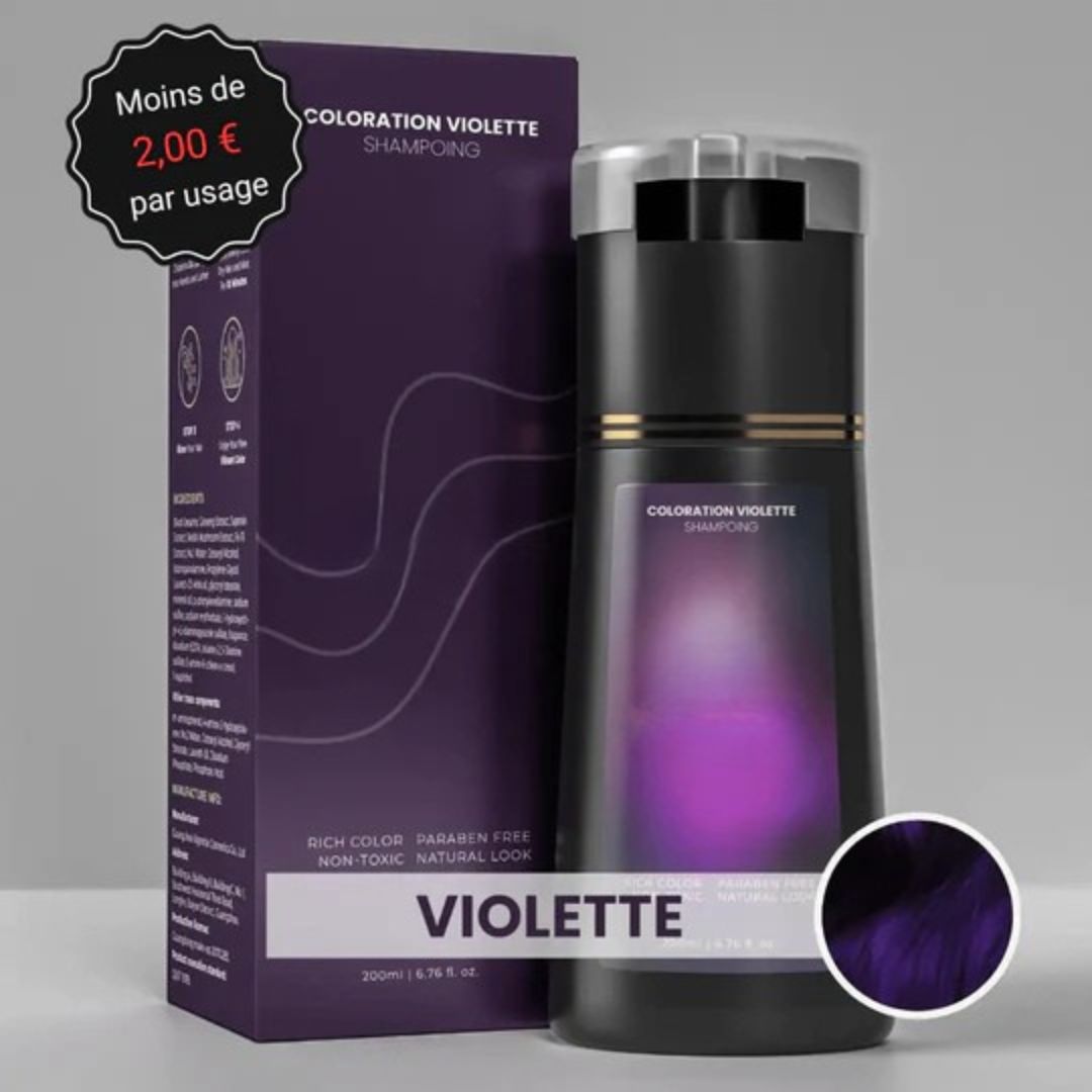 Shampoing Colorant Instantané – Des cheveux éclatants en 10 minutes