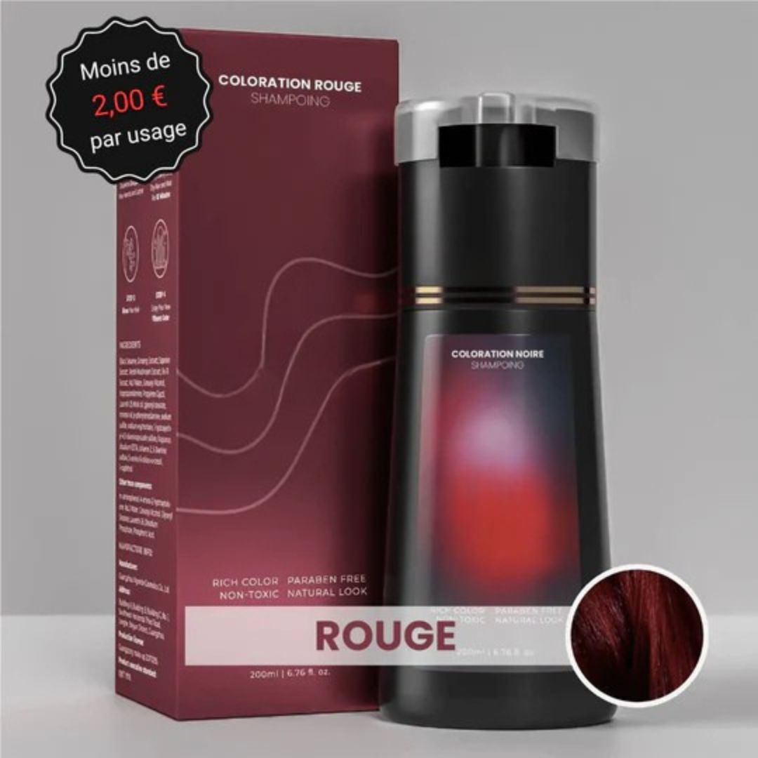 Shampoing Colorant Instantané – Des cheveux éclatants en 10 minutes