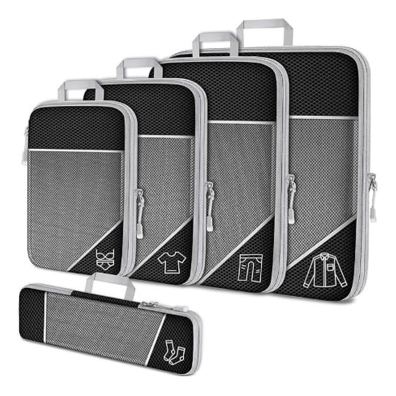 Pack ComfortCube – 5 Cubes de Compression pour Gagner de la Place