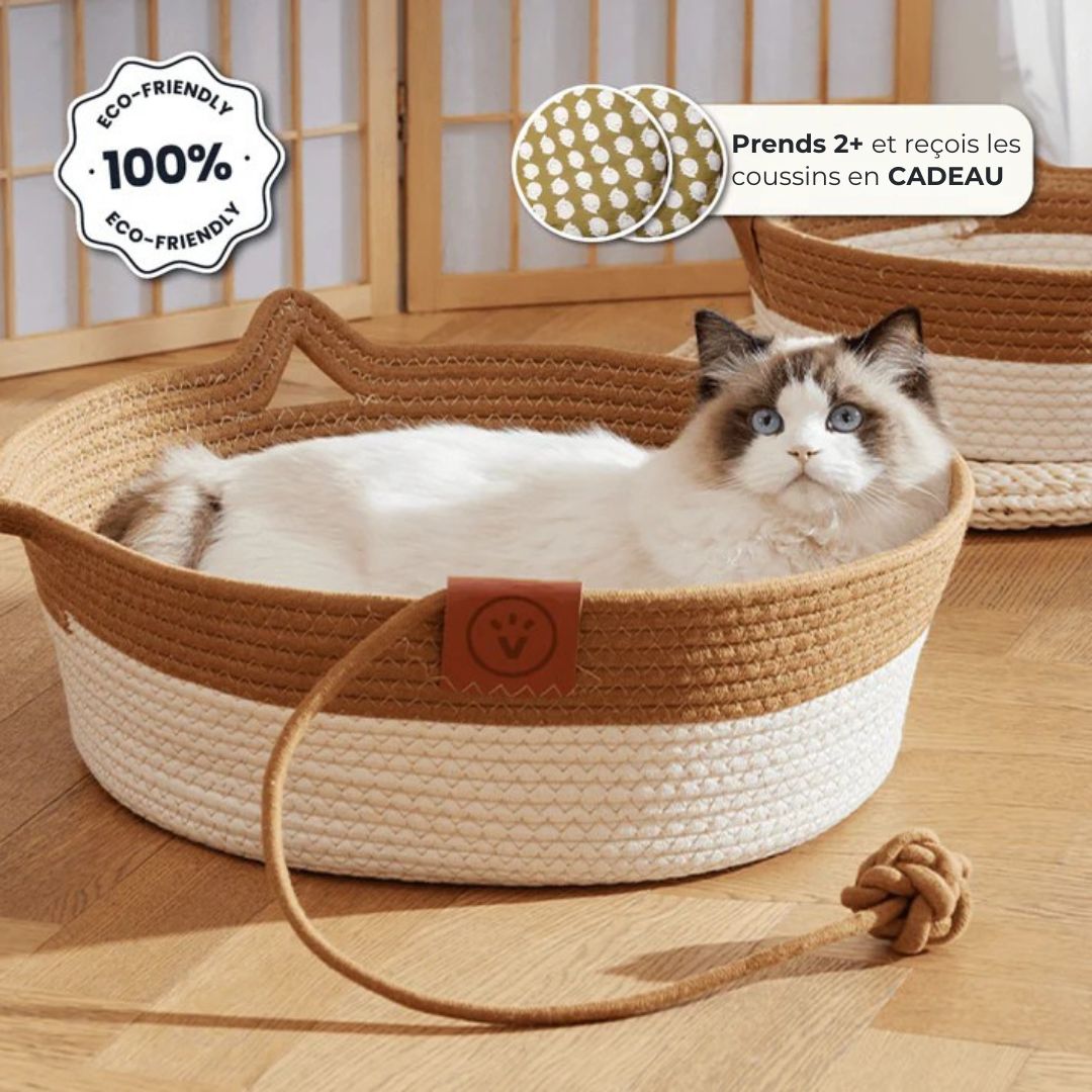 Panier Cocoon – Offrez-lui un nid douillet, naturel et rassurant