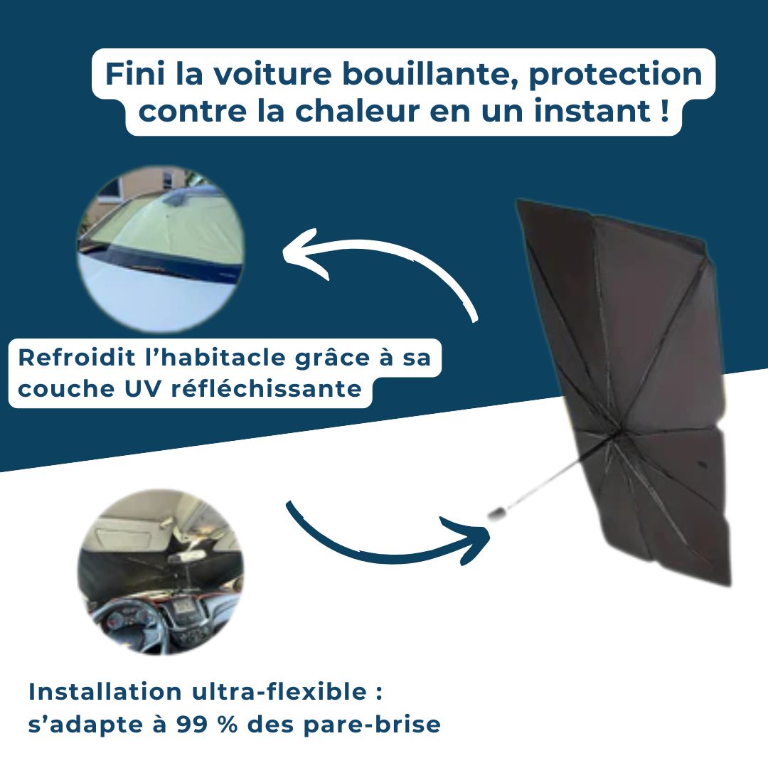 SunAway – Votre voiture reste fraîche, même sous 40 °C