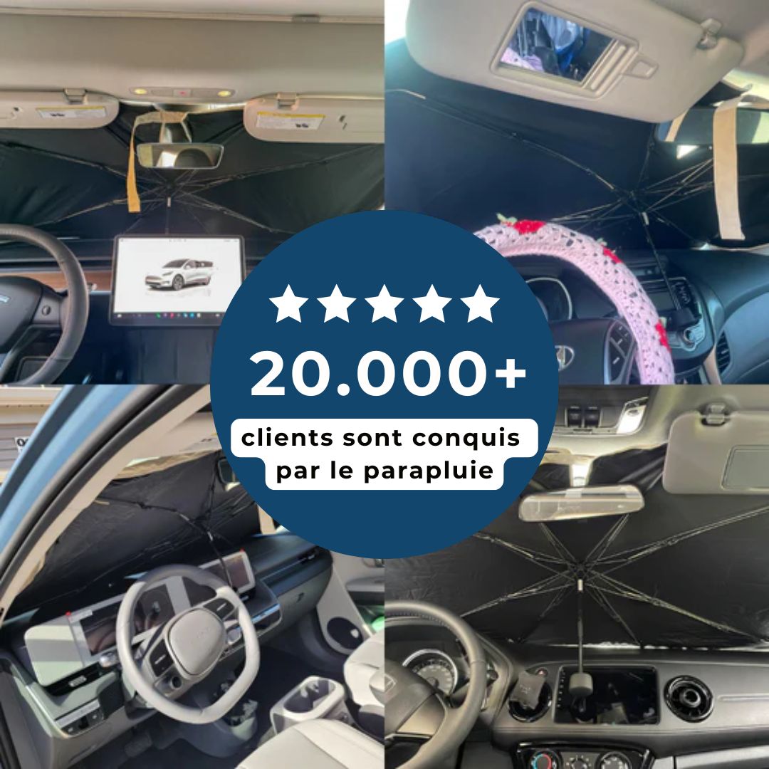SunAway – Votre voiture reste fraîche, même sous 40 °C