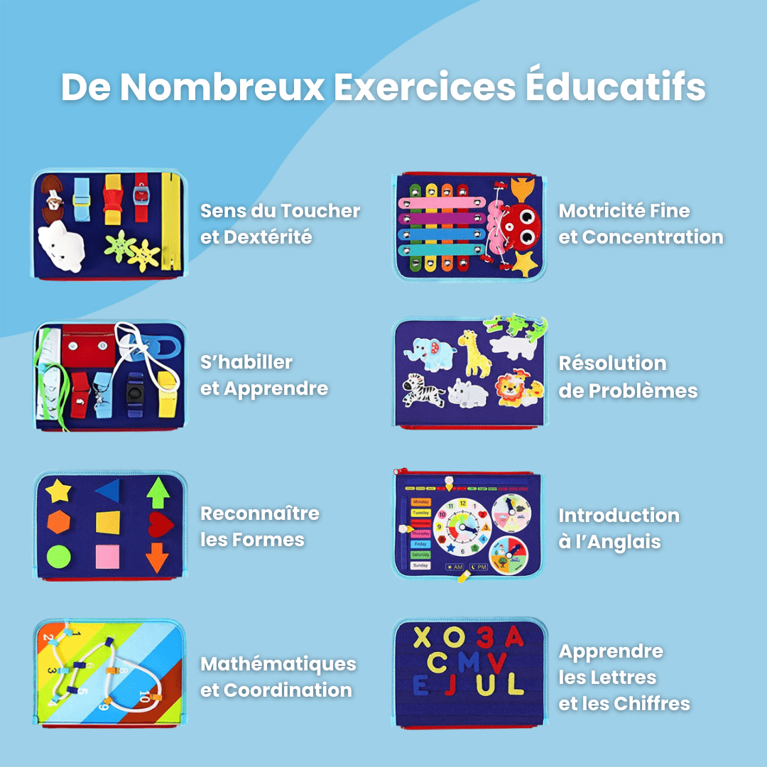 Cahier Montessori – Éveil ludique pour les petites mains curieuses