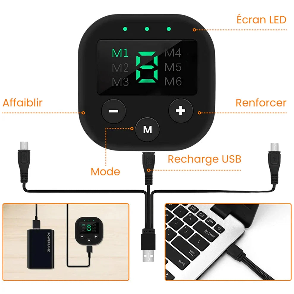 PowerTone EMS Élite – Tonifiez vos abdos, bras et jambes en un clin d’œil