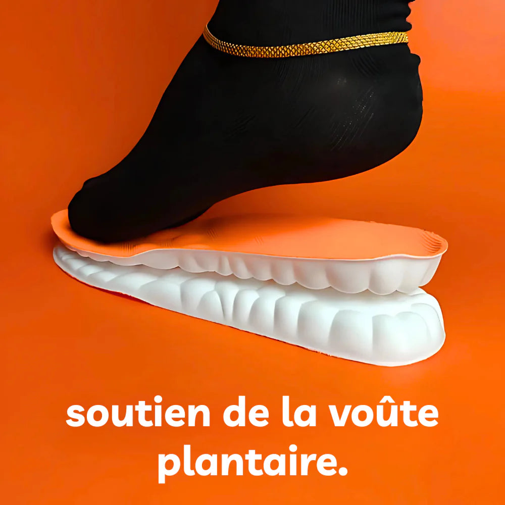 Semelles Orthopédiques - Marchez sans douleur, vivez pleinement