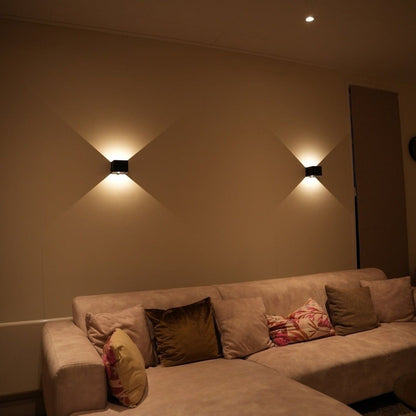 Applique LED Cube – Mettez vos murs en lumière avec style