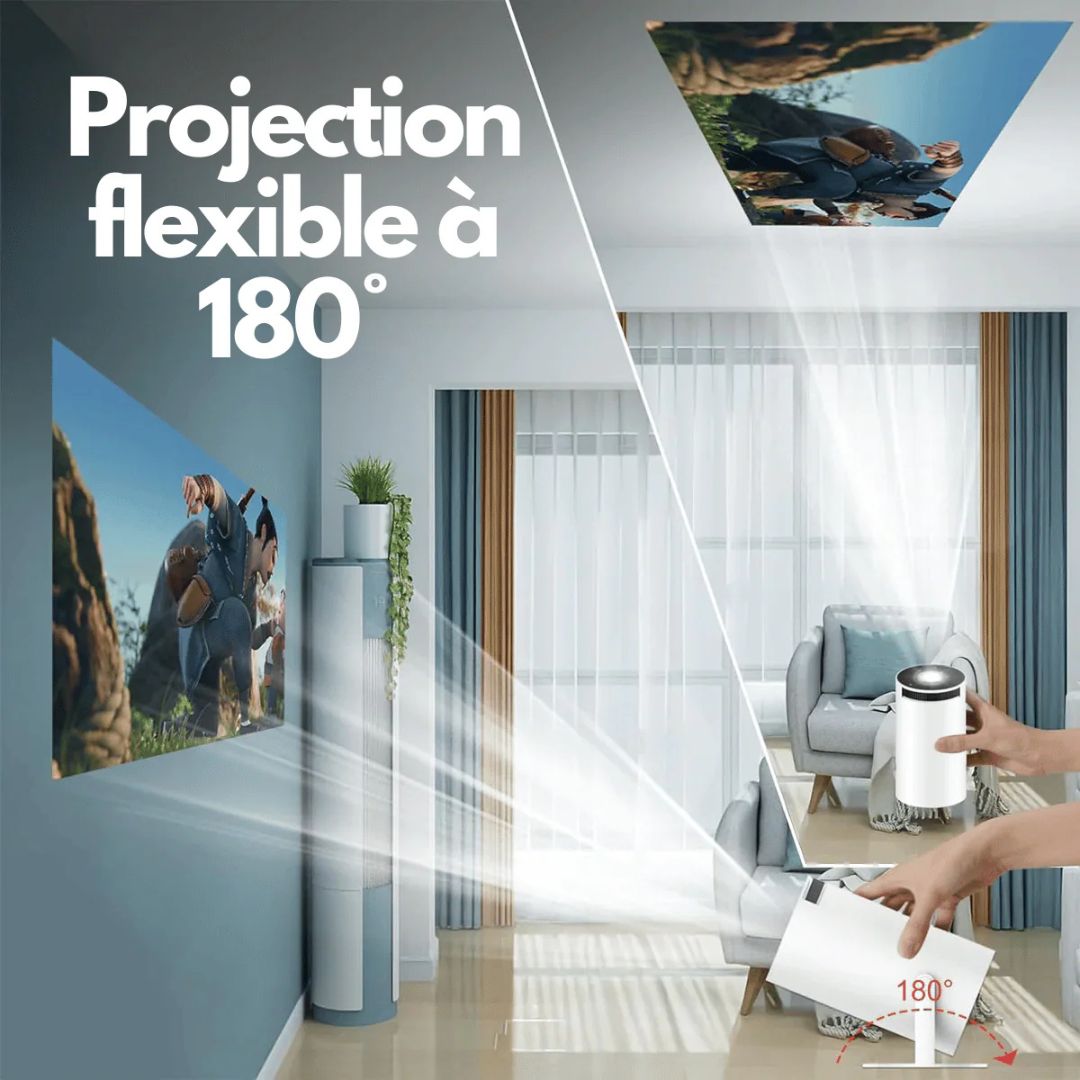 Projecteur Ultra HD – Transformez votre salon en véritable cinéma