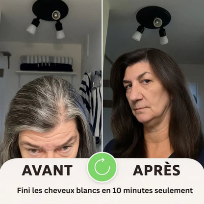 Shampoing Colorant Instantané – Des cheveux éclatants en 10 minutes