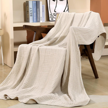 Plaid Coton Doux – Léger, naturel et ultra-confortable