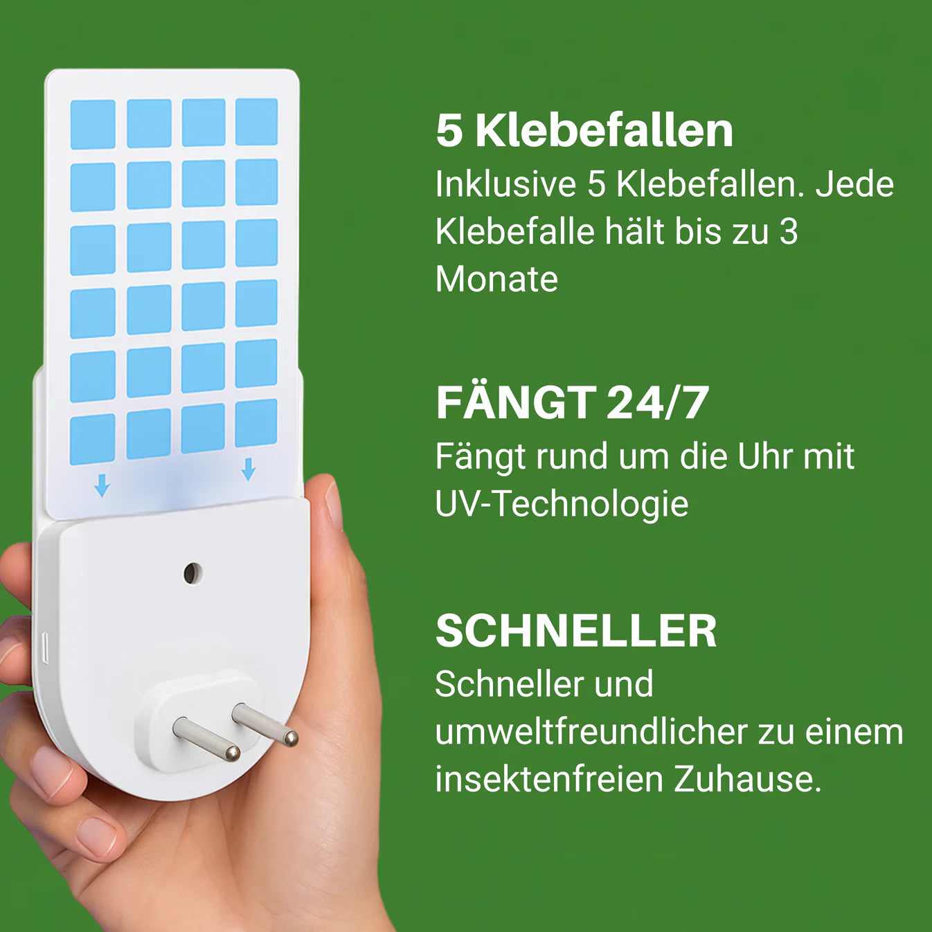 UV-Insektenfalle – Sauberes Zuhause ohne Fliegen und Mücken