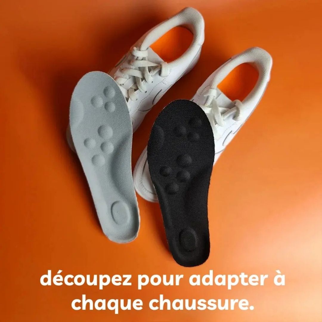 Semelles Orthopédiques - Marchez sans douleur, vivez pleinement