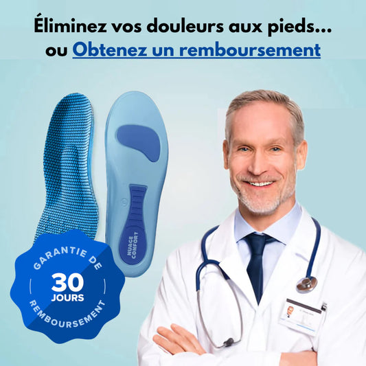 Semelles Orthopédiques Confort+ – Soulagez vos pieds et marchez sans douleur