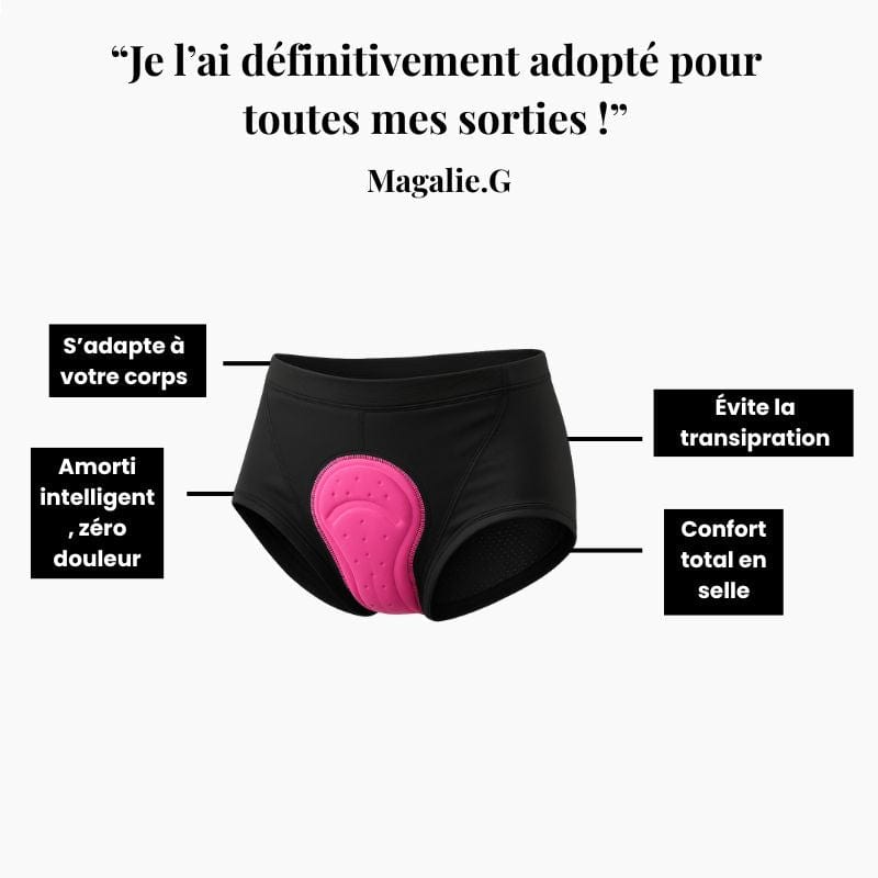 Shorty CycloConfort – Adieu les douleurs, bienvenue à la performance