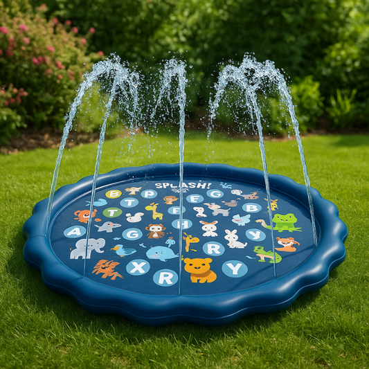 Tapis d’Éclaboussures SplashFun – Rafraîchissez et amusez vos enfants en un instant