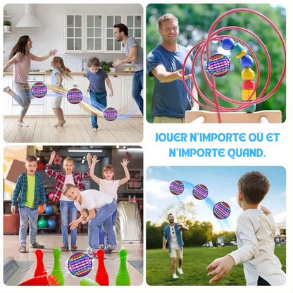 Balle Volante Lumineuse – Le Jouet Magique qui Fait Bouger les Enfants