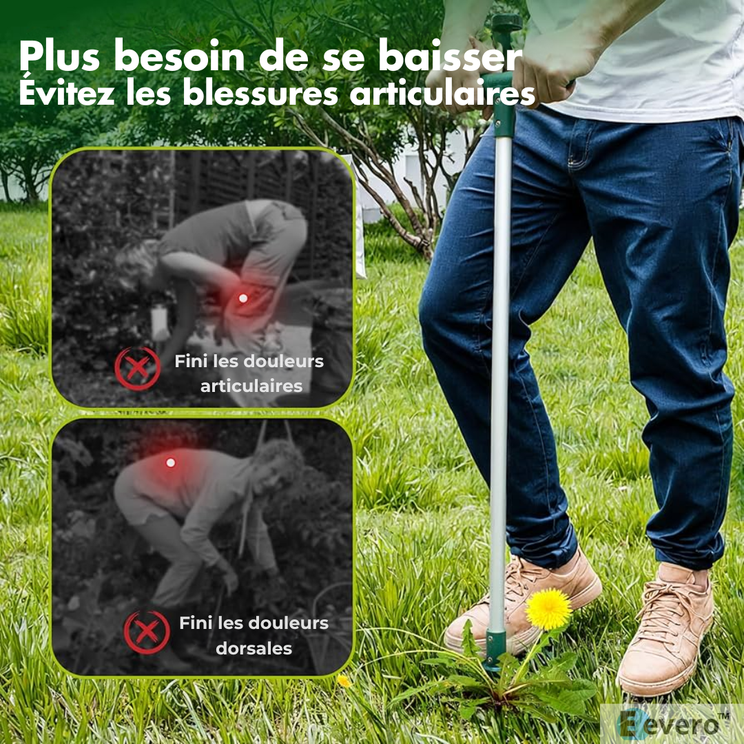 Arrache-Mauvaises Herbes – Désherbez sans vous faire mal