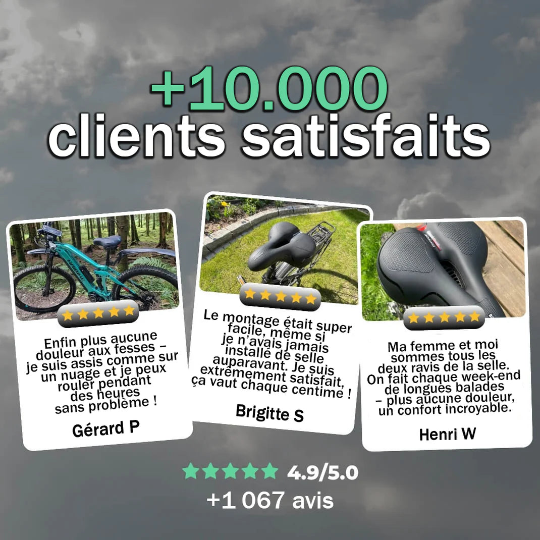SELLE DE VÉLO CLOUDCOMFORT